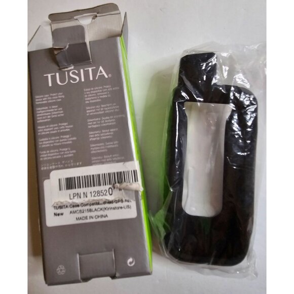Tusita Silicone Case For Garmin Handheld GPS Accessories AMC5215BLACK - Picture 1 of 7